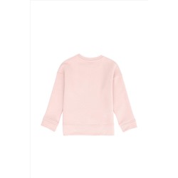 Kız Çocuk Toz Pembe Sweatshirt