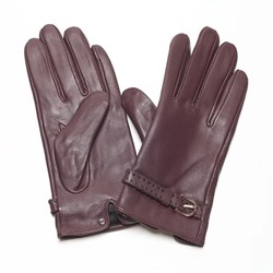 Женские утеплённые кожаные перчатки  Te*d Bake*r