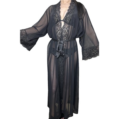 FLORANCE BLACK Пеньюар женский SUBTILLE