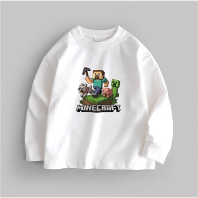 Лонгслив для мальчиков. 100% хлопок. Экспорт