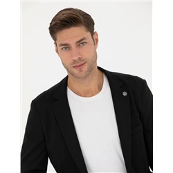 Siyah Ekstra Slim Fit Blazer Ceket