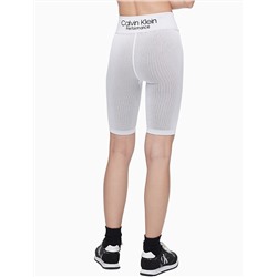 Performance Ribbed High Waist Bike Shorts