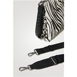 Bolso bandolera piel animal print