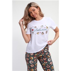 Пижама женская Любимая Пончики