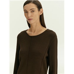 Трикотажное платье из вискозы, PL1738/cafino