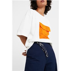 Pantalón culotte cropped