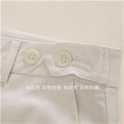 Женские широкие брюки из смесового льна и вискозы  Forever* 21