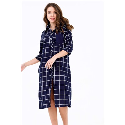 Халат 46518 Клетка НАТАЛИ #875421