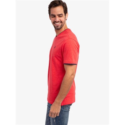 DOUBLE V-NECK T-SHIRT