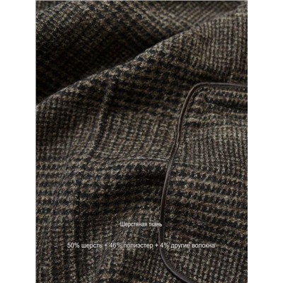 Тонкое пальто из смесовой шерсти  ZAR*A