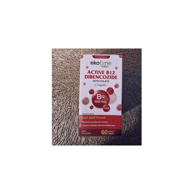 Active B12 60 tab Ekotime
