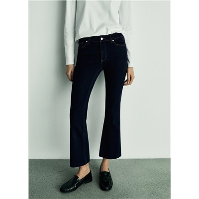 Jeans Sienna flare crop rinse wash