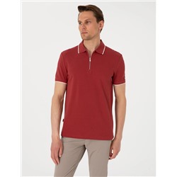 Nar Slim Fit Polo Yaka Tişört