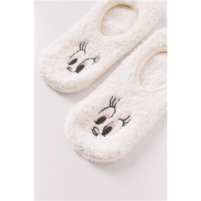 Calcetines slip on Piolín beige