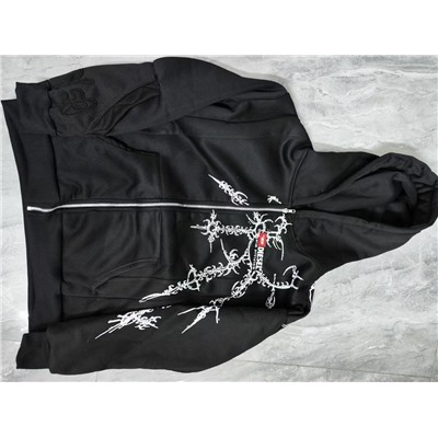 Модная толстовка на молнии унисекс  DIESE*L