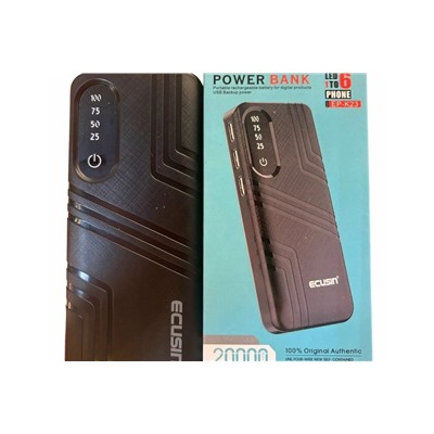 Повербанк 20000 mah с быстрой зарядкой 60742