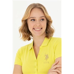 Kadın Neon Sarı Basic Tişört