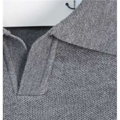 Классический свитер с вышитыми лацканами РАЛЬ*Ф Л