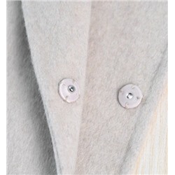 Шерстяное пальто-шаль CO*S