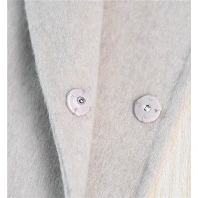 Шерстяное пальто-шаль CO*S