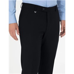 Lacivert Ekstra Slim Fit Kumaş Pantolon