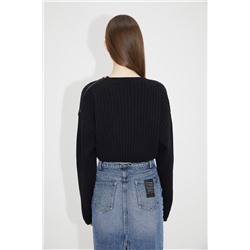 Jersey de lana Negro