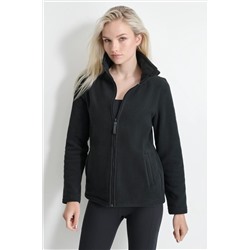 TECH FLEECE JACKET WITH MATTE SHINE LOGO SLEEVE PATCH