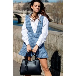Bolso de piel Carla Negro
