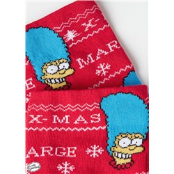 Kurze Socken The Simpsons Weihnachten Family