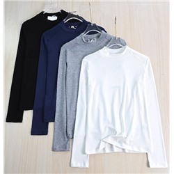 Повседневная футболка с длинным рукавом КО*С