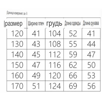 Ветровка для девочек и мальчиков (120-170)