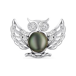 Брошь серебряная 925 арт.56007S2