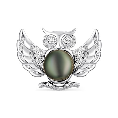 Брошь серебряная 925 арт.56007S2