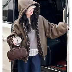 Двусторонняя куртка для девочек