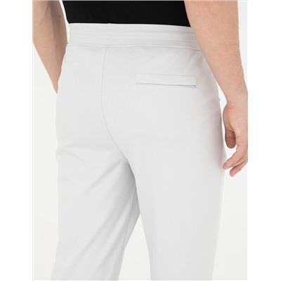Açık Gri Slim Fit Eşofman Altı