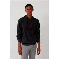Sudadera con capucha Gris oscuro