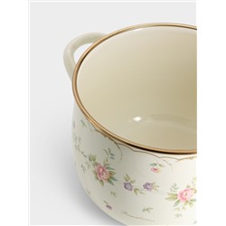 Кастрюля, 3,8 л, 20 см, эмалированная, Воспоминание