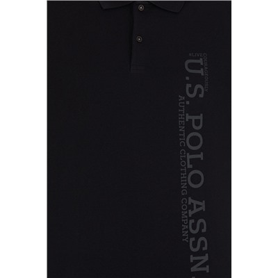 Erkek Siyah Polo Yaka Tişört