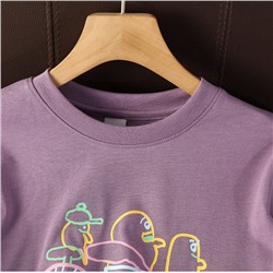 Мягкий лонг с мультяшным рисунком  A*n K*o Ra*u  Экспорт