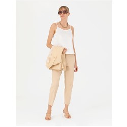 Ekru Regular Fit Bluz