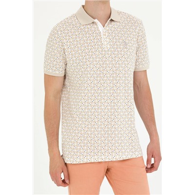 Erkek Taş Polo Yaka Tişört