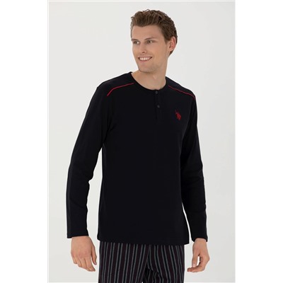 Erkek Lacivert Pijama Takımı