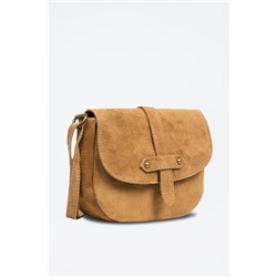 Bandolera de piel Beige - Firenze Artegiani