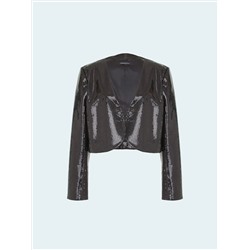 Укороченный жакет с пайетками, ML827/lustrini