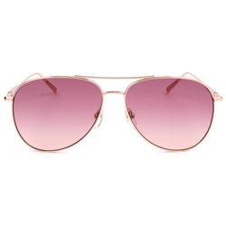 Fashion Men's Rose Gold Aviator Sunglasses  Longchamp