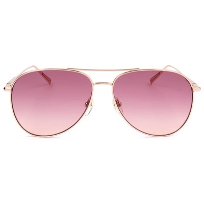 Fashion Men's Rose Gold Aviator Sunglasses  Longchamp