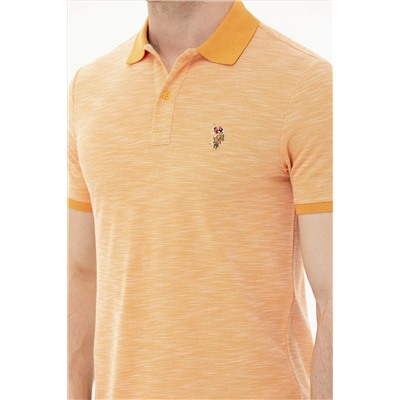 Erkek Turuncu Polo Yaka Tişört