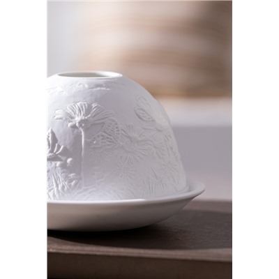 Brillance Led'li Dekoratif Mumluk - Beyaz