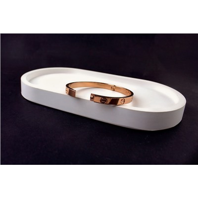 Стальной браслет Картье Love + Подарок