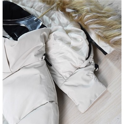 Женское зимнее толстое теплое ветрозащитное повседневное длинное хлопковое пальто